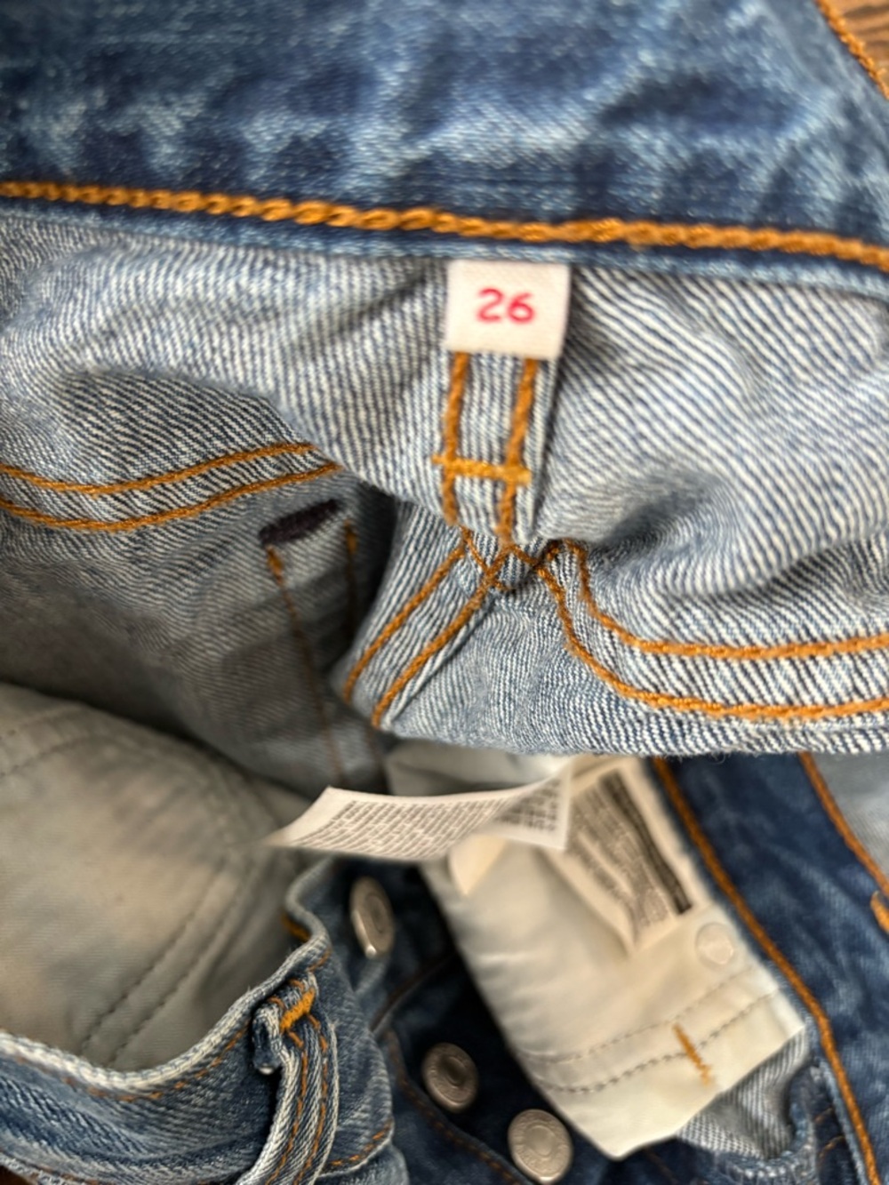 Levi's Denim Cutoff Shorts - Picture 6 of 6